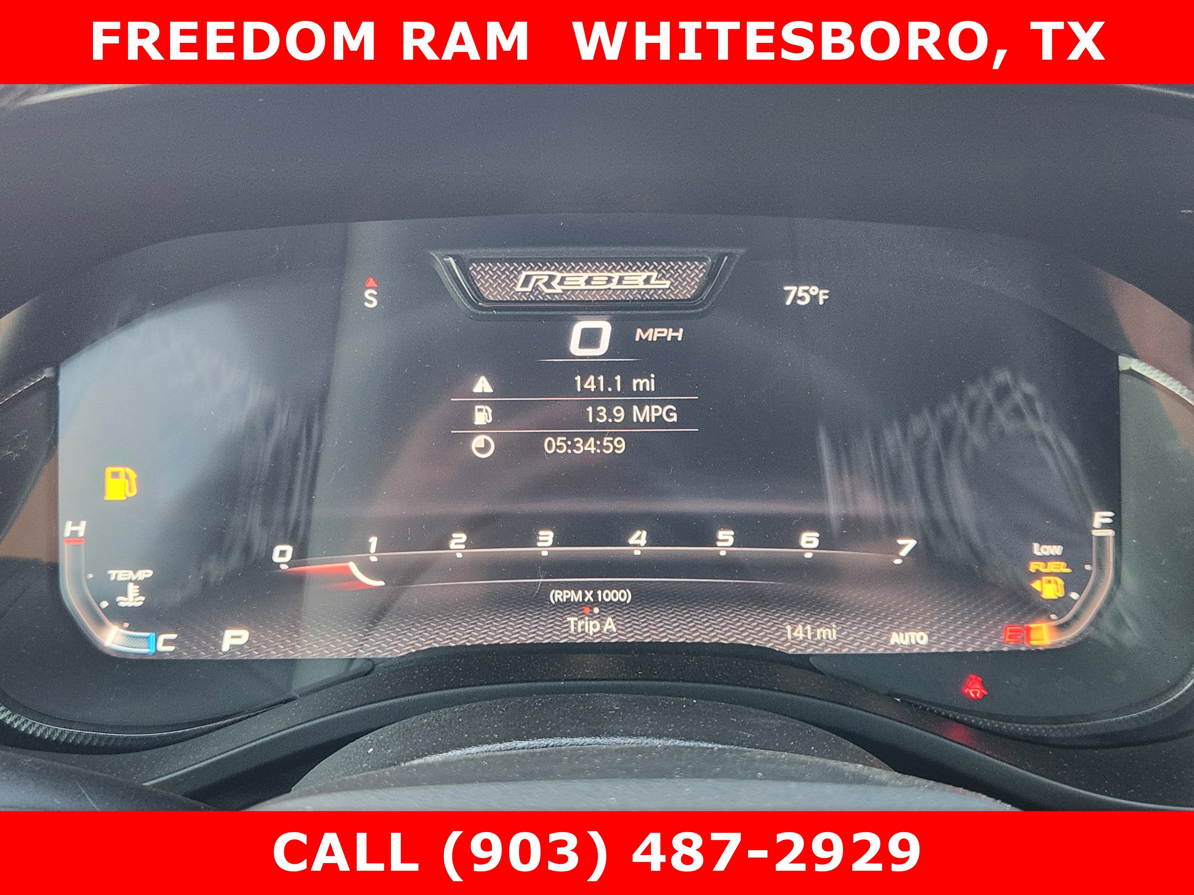 2026 RAM Ram 1500 RAM 1500 REBEL CREW CAB 4X4 5'7' BOX