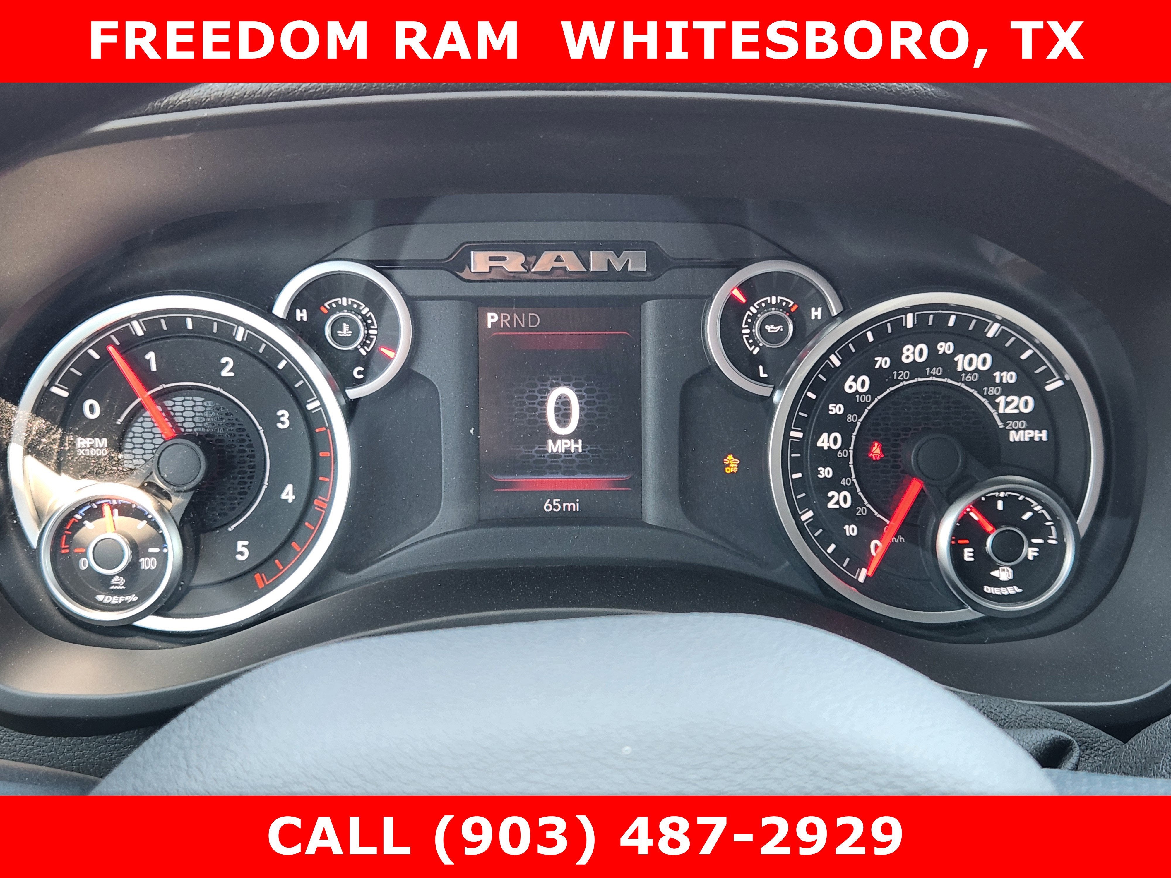 2025 RAM Ram 2500 RAM 2500 TRADESMAN CREW CAB 4X4 6'4' BOX