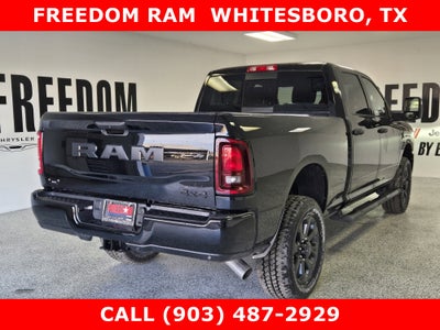 2026 RAM Ram 2500 RAM 2500 BLACK EXPRESS CREW CAB 4X4 6'4' BOX