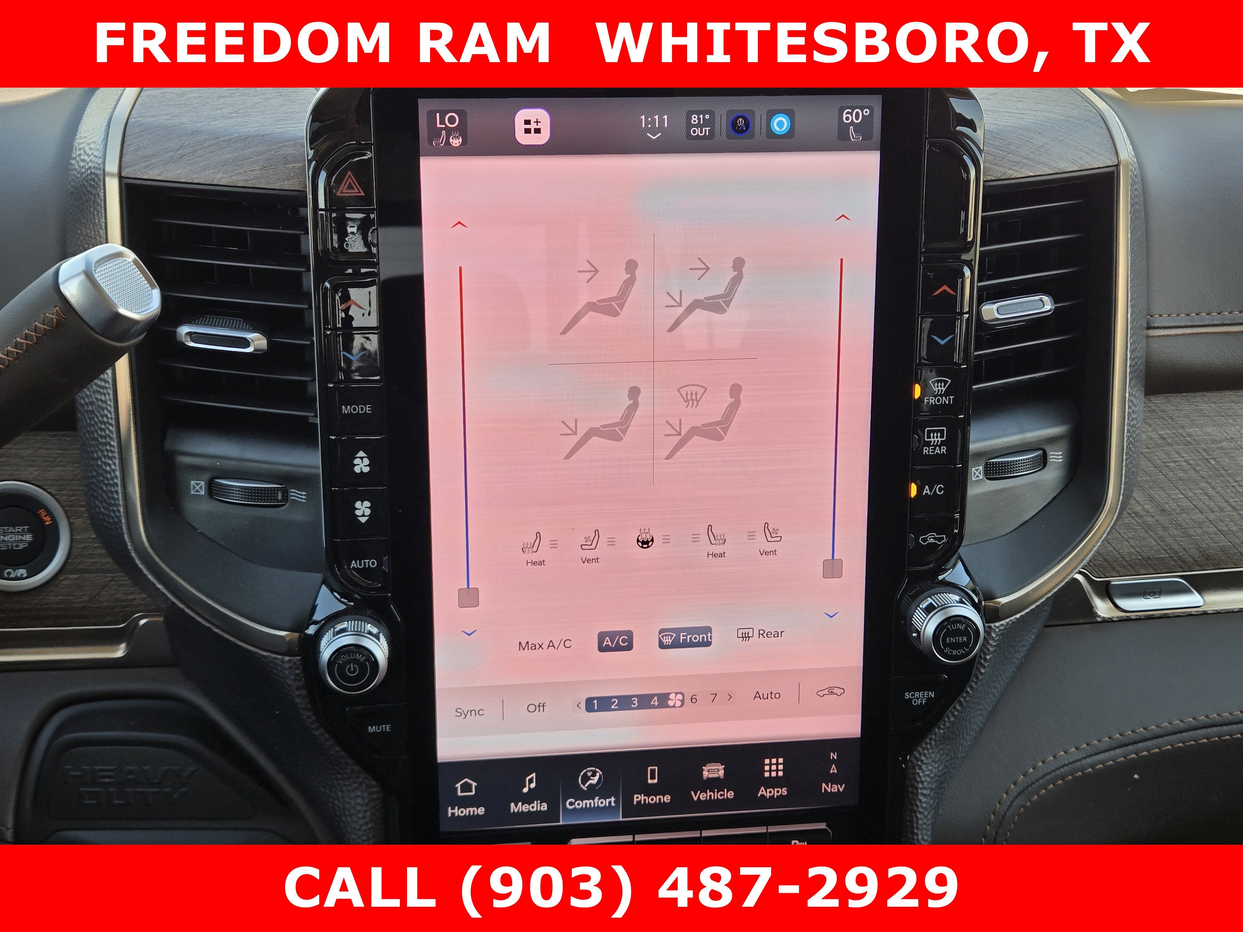 2026 RAM Ram 3500 RAM 3500 LIMITED LONGHORN MEGA CAB 4X4 6'4' BOX