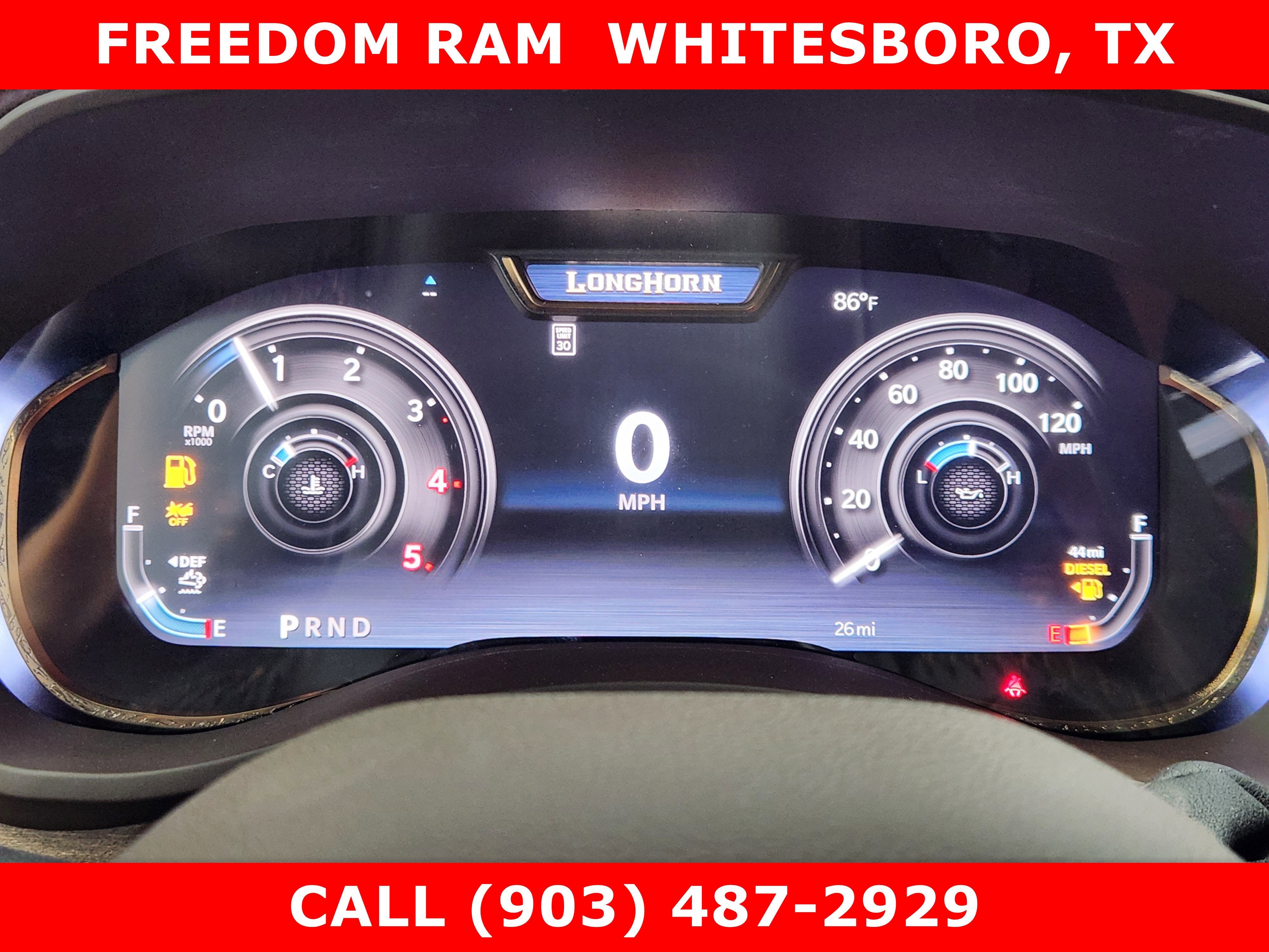 2026 RAM Ram 3500 RAM 3500 LIMITED LONGHORN CREW CAB 4X4 8' BOX