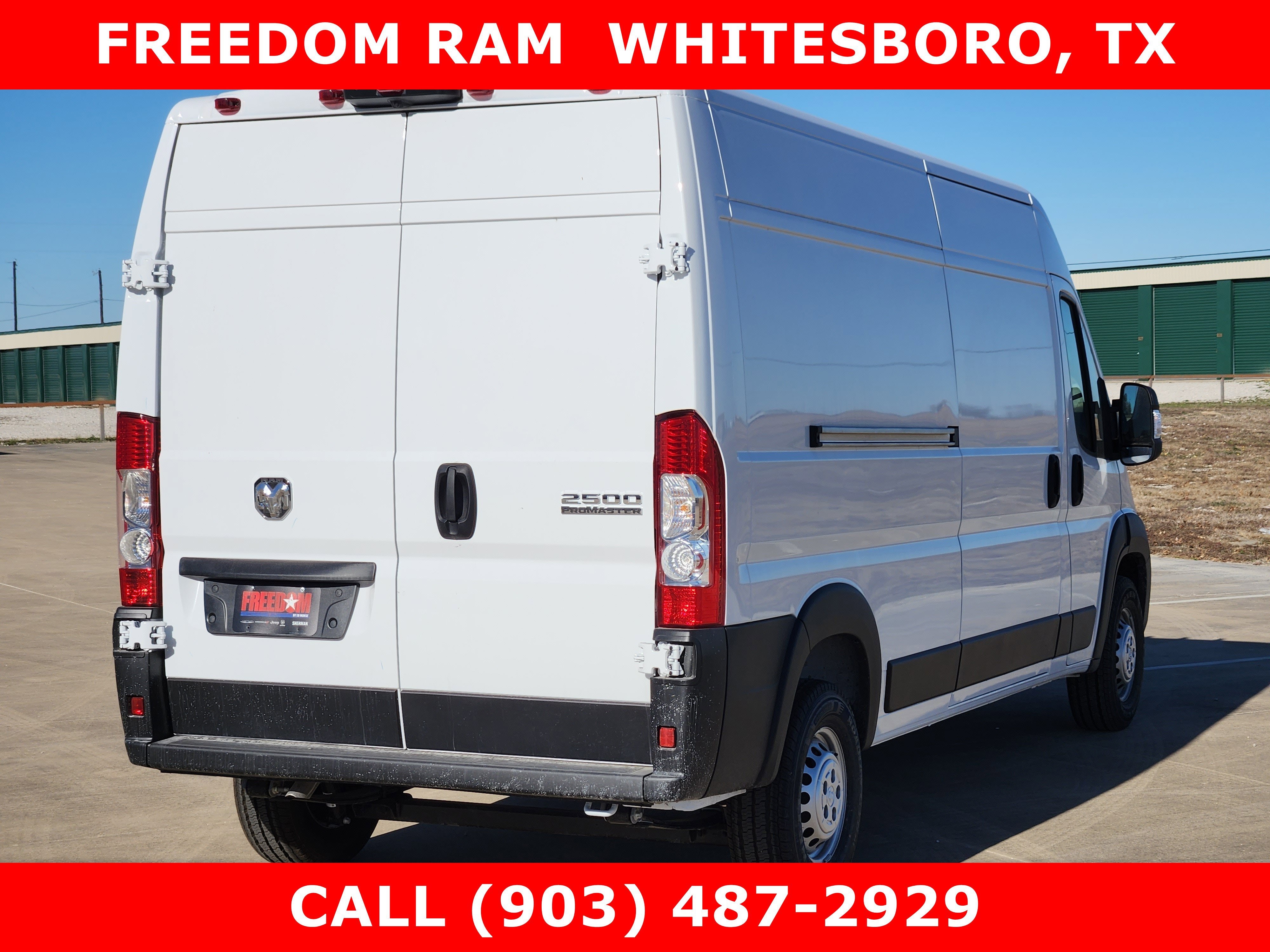 2026 RAM Ram ProMaster RAM PROMASTER 2500 TRADESMAN CARGO VAN HIGH ROOF 159' WB