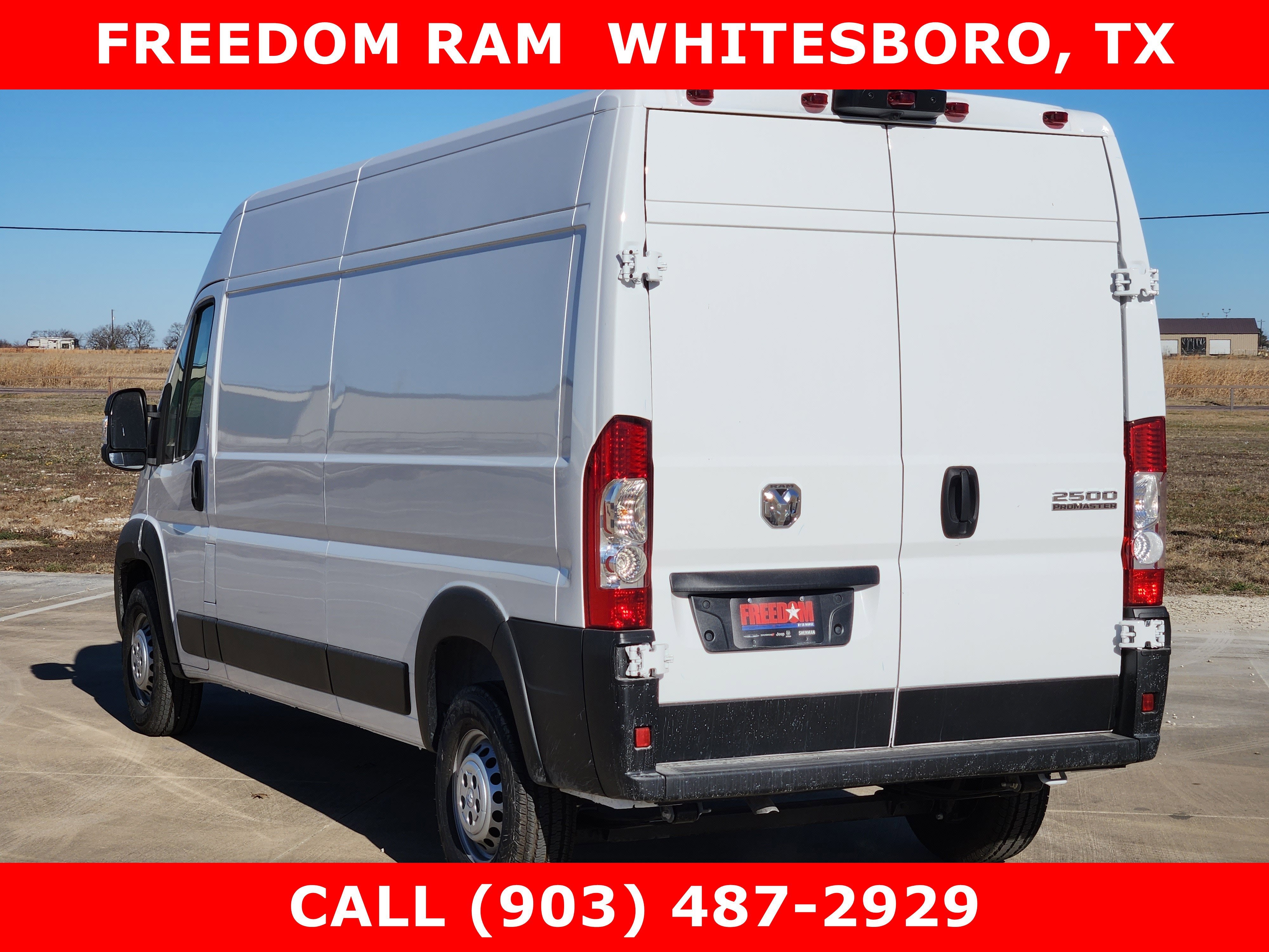 2026 RAM Ram ProMaster RAM PROMASTER 2500 TRADESMAN CARGO VAN HIGH ROOF 159' WB