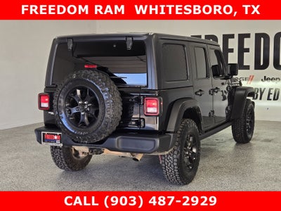 2022 Jeep Wrangler Unlimited Willys