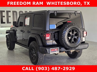 2022 Jeep Wrangler Unlimited Willys