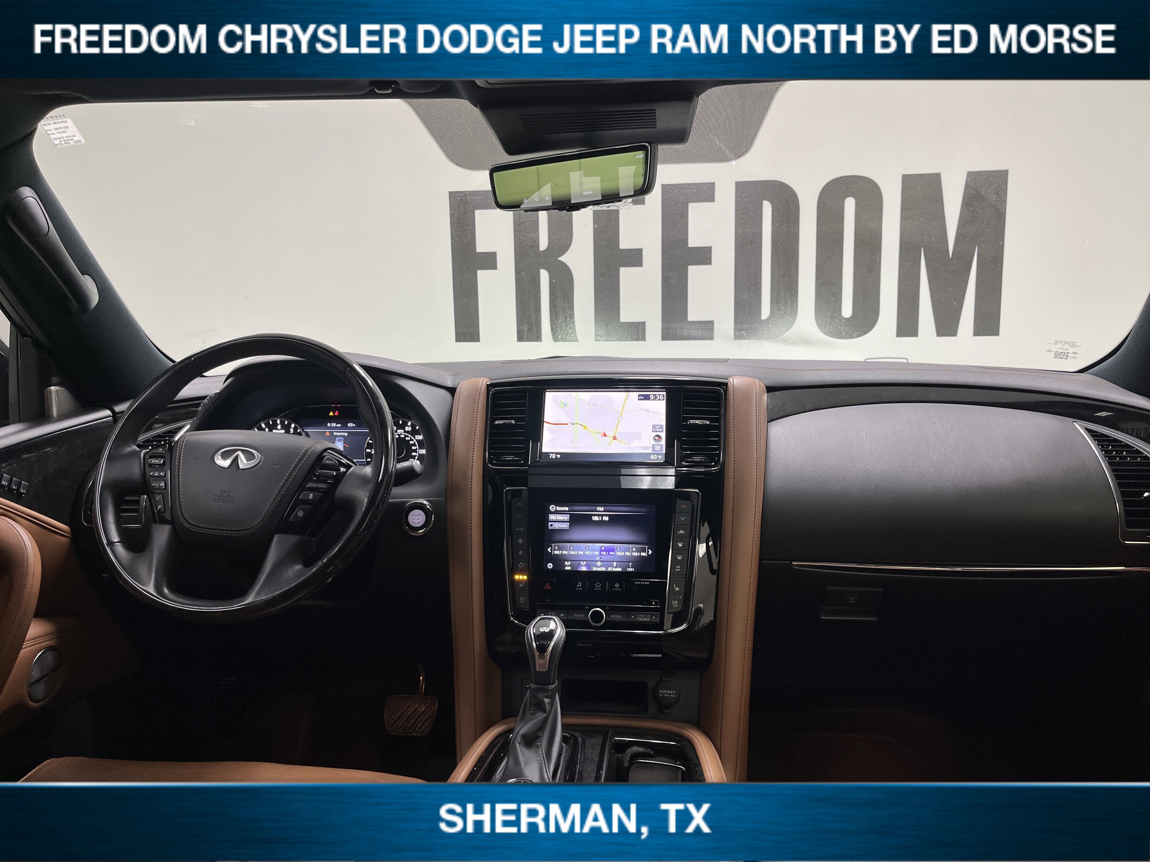 2021 INFINITI QX80 SENSORY